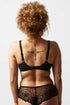 Chantelle Fleurs Lace Plunge T-shirt Bra